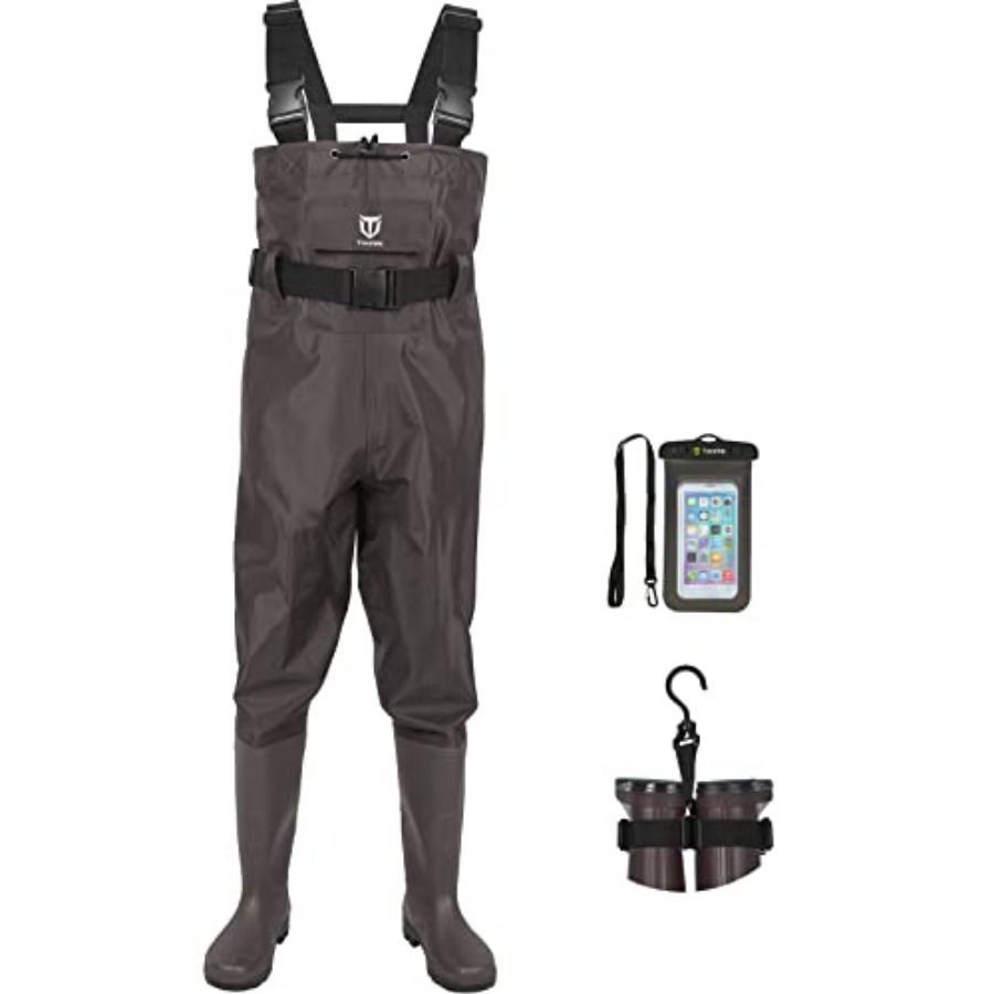 Fishing Waders - Botlu Göğüs Boyu Çizme, 2 Katmanlı