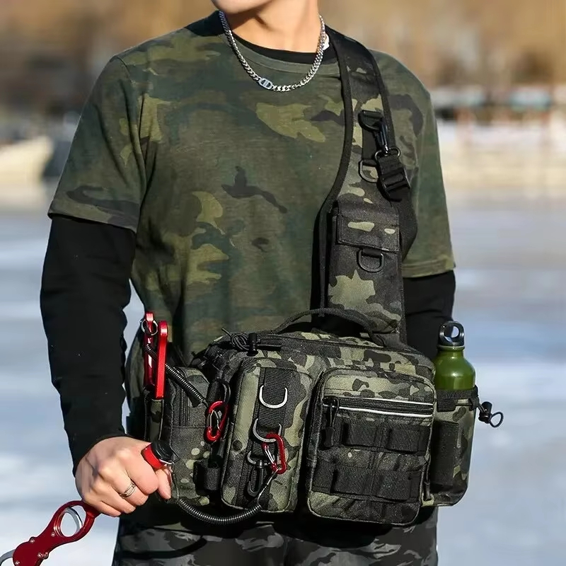 Fishing Backpack - Açık Hava Taktik Kampçılık Tırmanış Bel