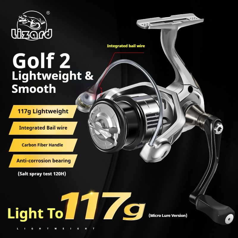 Kastking Reel Zephyr - Lizard Golf 2 Metal Makaralı Olta