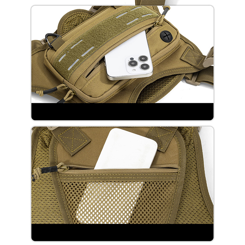 Taktik ön göğüs rig çantası ye - Fishing Backpack incelemesi ve fiyatı