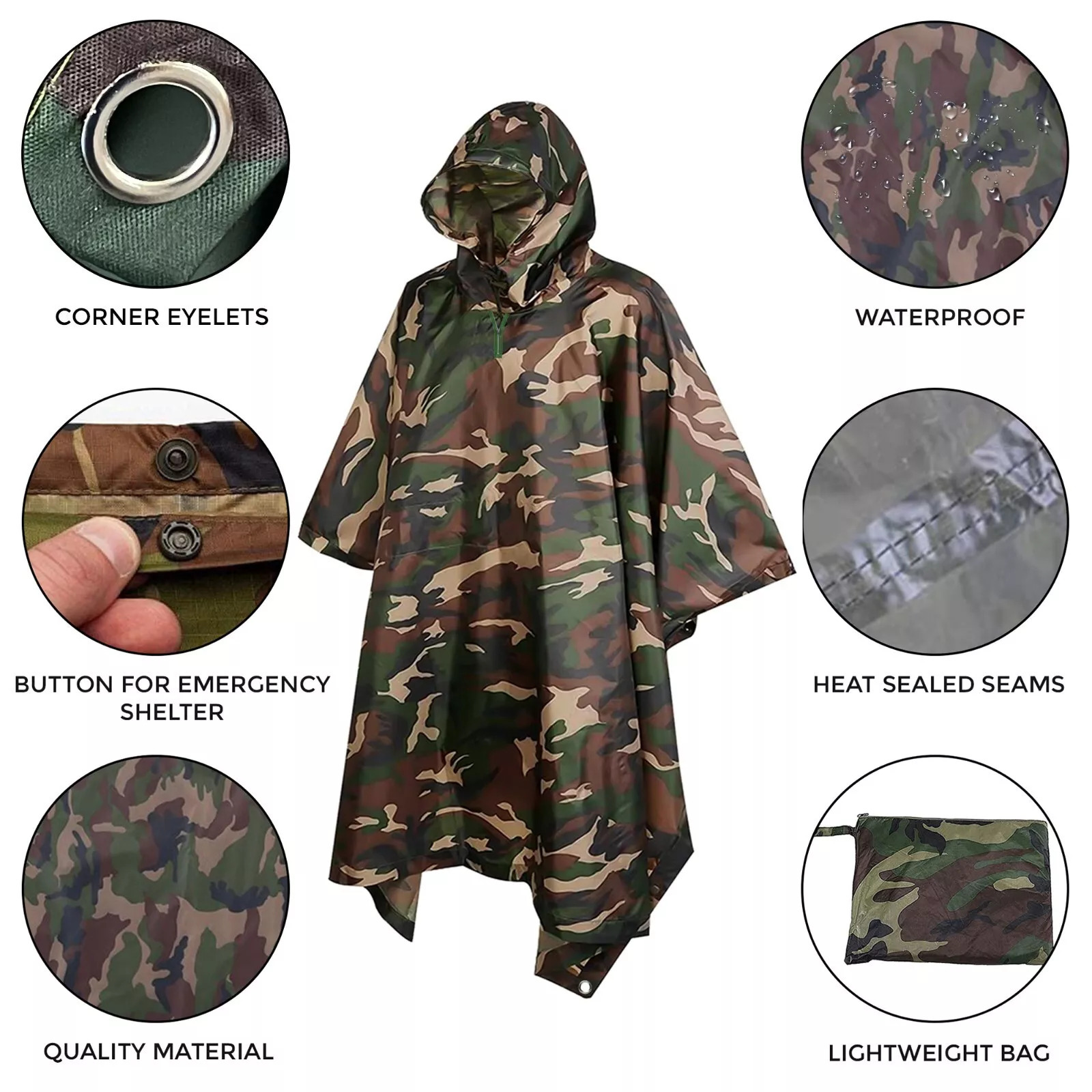 Kamuflaj Yağmurluk Tam Vücut O - Fishing Rain Suit incelemesi ve fiyatı